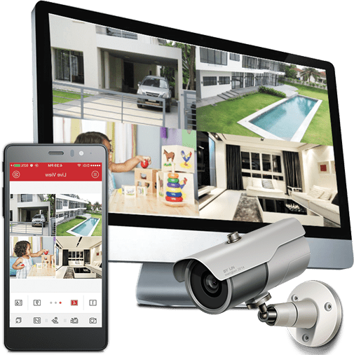 Установка, монтаж камер видеонаблюдения в Голицыно